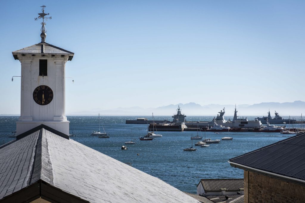 Simon's Town next to Boulders Beach