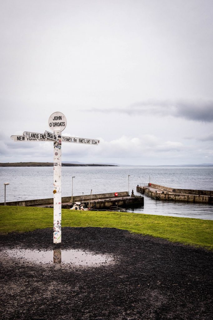 Road Trip from London to Dunnet Head: John O'Groates
