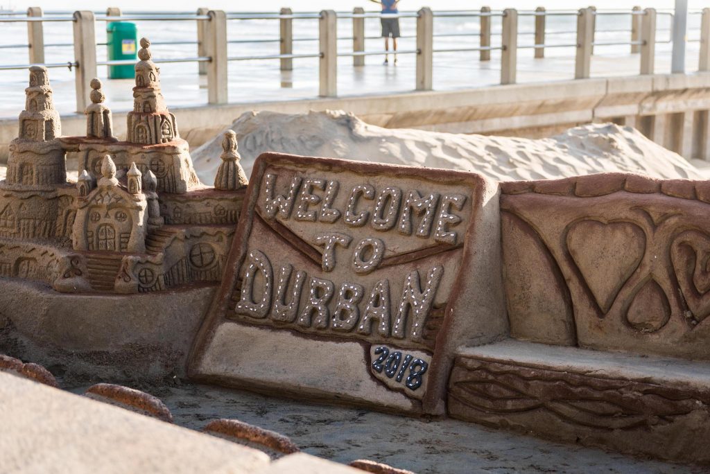Sand art, Durban