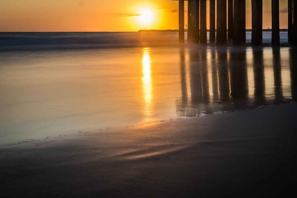 Sunrise at Moyo Pier, Durban