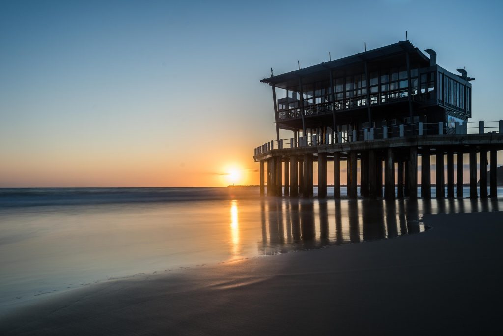 Sunrise at Moyo Pier, Durban