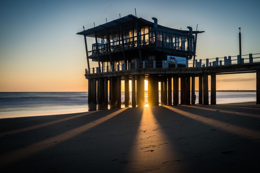 Sunrise at Moyo Pier, Durban