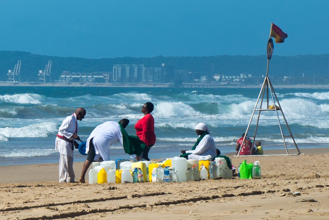 Purification Ritual Durban Beach Nicola Ann Art